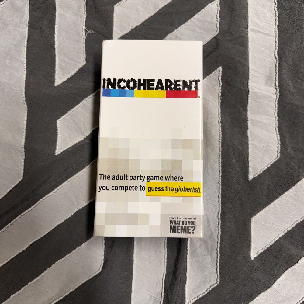 Incohearant Board Game Entertainment